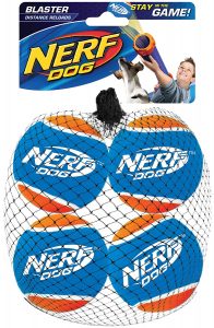 Nerf – Set di 4 palle da tennis per Blaster per cani