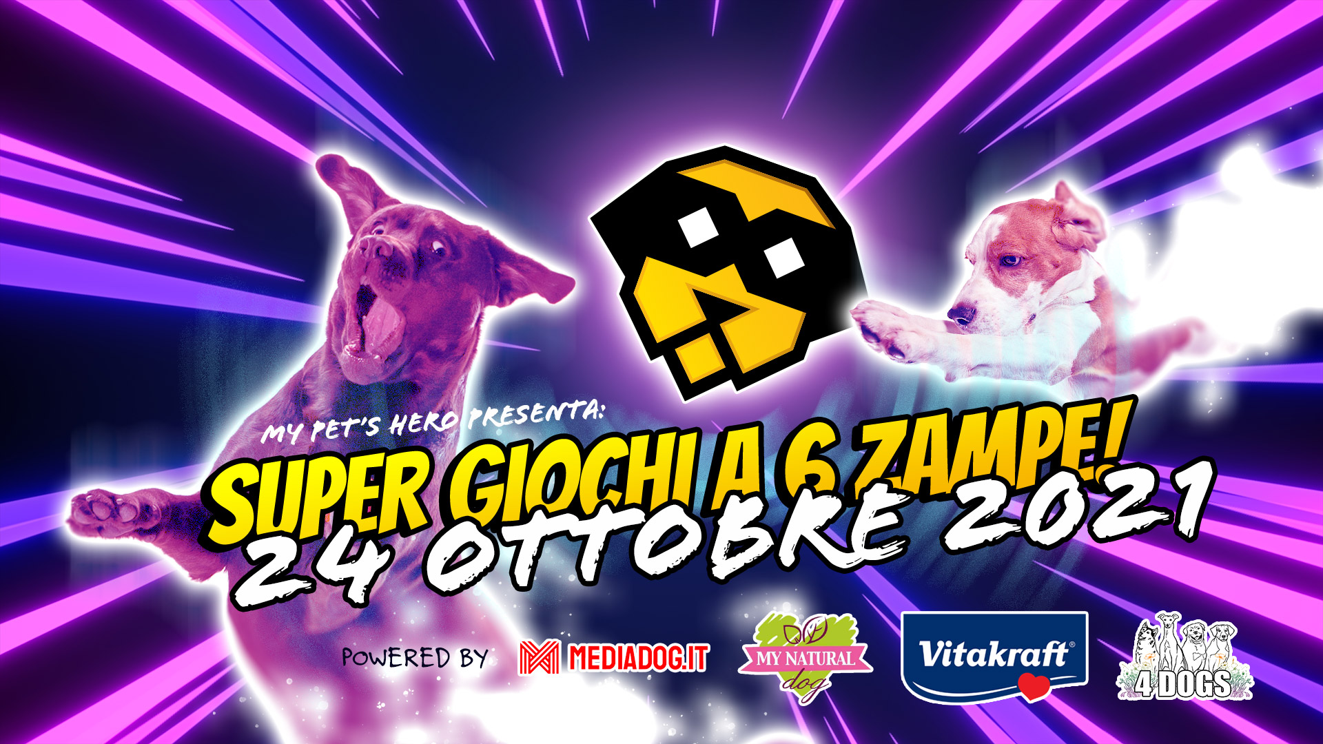 SuperGiochi 2021 indoor: Scopri i Super poteri del tuo cane! Organizzato dal team My Pet's Hero